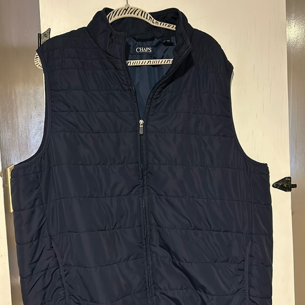 Chaps 2XB navy vest